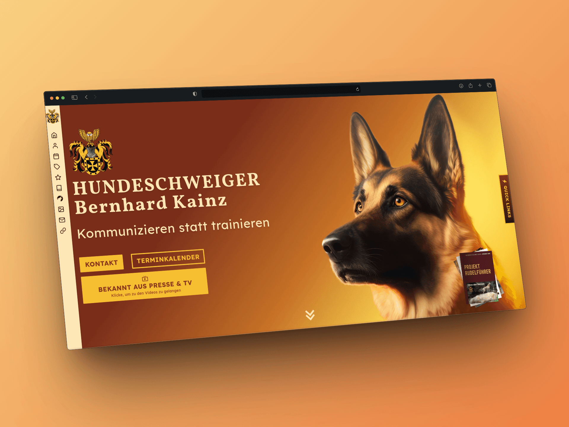 Hundeschweiger Bernhard Kainz