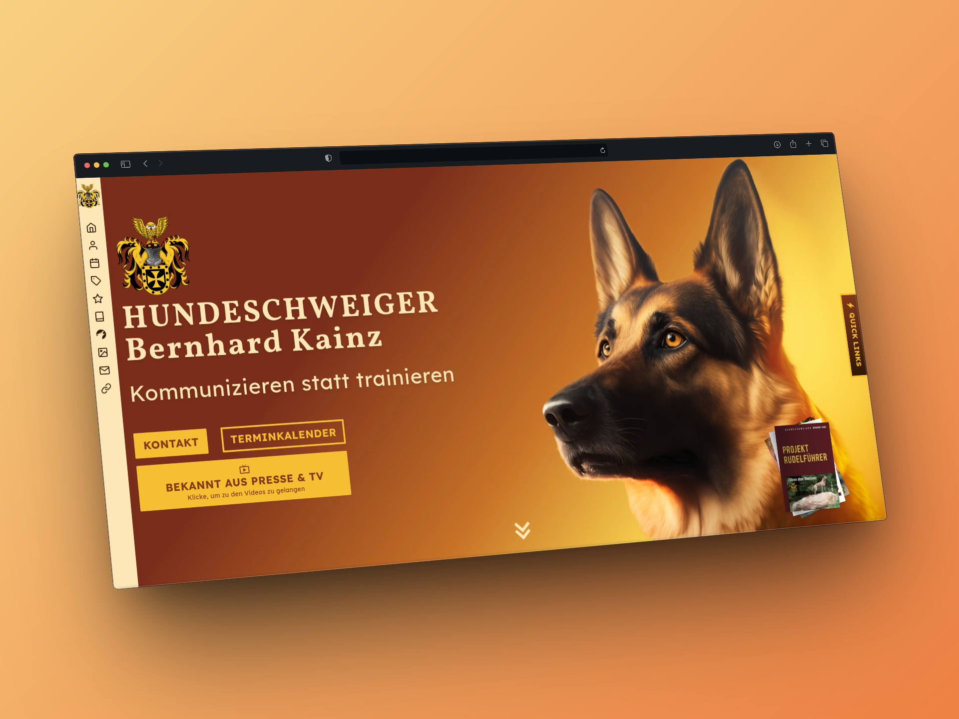 Hundeschweiger Bernhard Kainz
